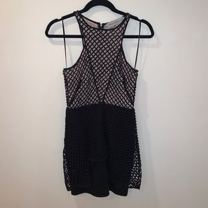 Blessed Are The Meek Netted Cocktail Dress